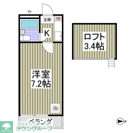 ルピナスの物件間取画像